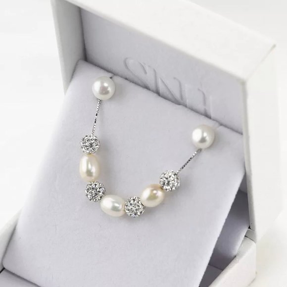 Genuine Freshwater CZ Jewelry Set - Picture 5 of 9